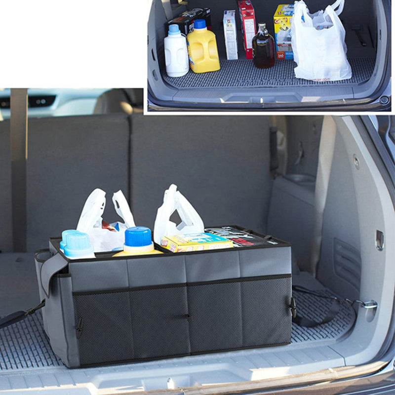 Portable Car Trunk Storage Box Foldable 600D Oxford Cloth Sundries Container Portable Car Trunk Storage Box Foldable 600D Oxford Cloth Sundries Container